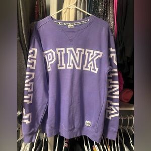 Victoria's Secret PINK Lavender Crewneck Sweater
